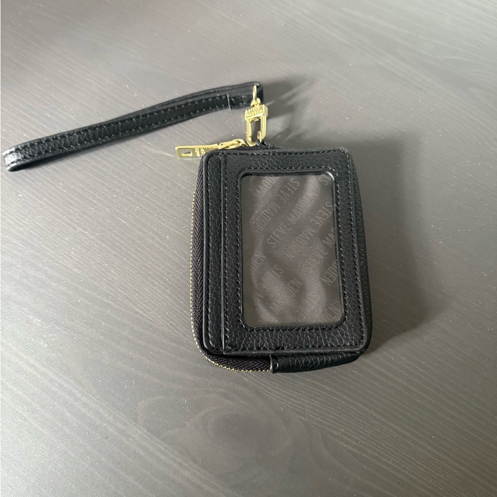 Steve Madden Black Wristlet Wallet - Picture 3 of 9